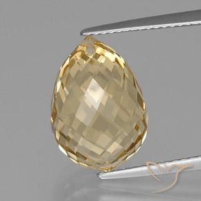9.20ct 天然 ゴールデンオレンジ シトリン, ブリオレット, VVS