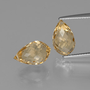 自然派の商品を探す 8.48ct ライトゴールド シトリン 宝石, ブリオレット, ブラジル からGemSelectで. 在庫あり、世界各国へ発送!