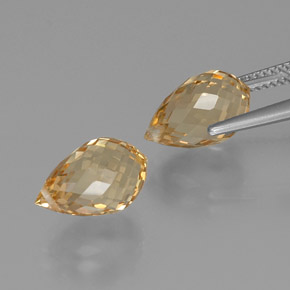 自然派の商品を探す 8.48ct ライトゴールド シトリン 宝石, ブリオレット, ブラジル からGemSelectで. 在庫あり、世界各国へ発送!