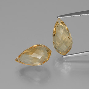 自然派の商品を探す 8.24ct ゴールドオレンジ シトリン 宝石, ブリオレット, ブラジル からGemSelectで. 在庫あり、世界各国へ発送!