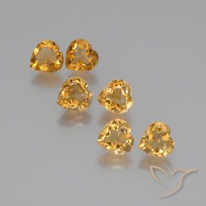 Shop natural 6.32ct オレンジゴールド シトリン gems, 心臓, from ブラジル at GemSelect. In stock, global shipping!