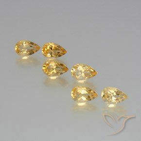 Shop natural 5.31ct ゴールド シトリン gems, 洋梨の形, from ブラジル at GemSelect. In stock, global shipping!
