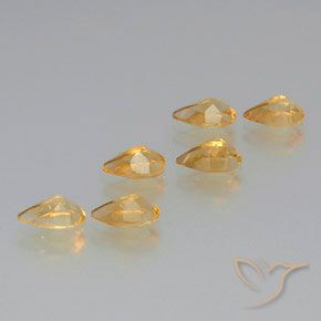 Shop natural 4.37ct ライトゴールド シトリン gems, 洋梨の形, from ブラジル at GemSelect. In stock, global shipping!