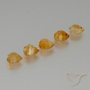 Shop natural 5.22ct 濃いオレンジゴールド シトリン gems, 心臓, from ブラジル at GemSelect. In stock, global shipping!