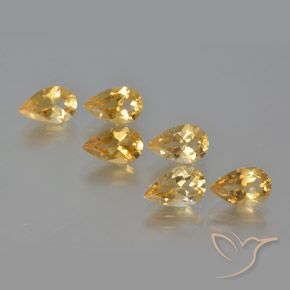 Shop natural 4.82ct オレンジゴールド シトリン gems, 洋梨の形, from ブラジル at GemSelect. In stock, global shipping!