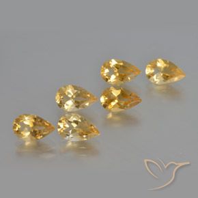 Shop natural 4.82ct オレンジゴールド シトリン gems, 洋梨の形, from ブラジル at GemSelect. In stock, global shipping!