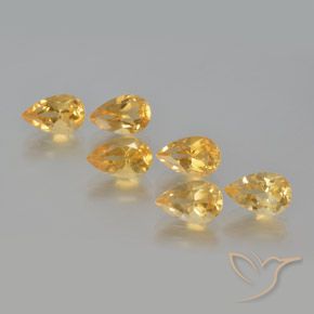Shop natural 5.14ct オレンジゴールド シトリン gems, 洋梨の形, from ブラジル at GemSelect. In stock, global shipping!