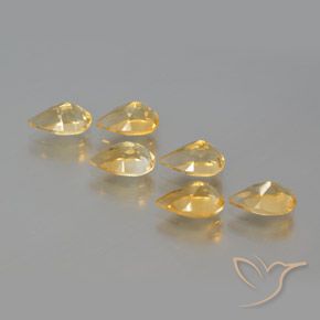 Shop natural 4.79ct ゴールド シトリン gems, 洋梨の形, from ブラジル at GemSelect. In stock, global shipping!