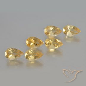 Shop natural 5.02ct ゴールド シトリン gems, 洋梨の形, from ブラジル at GemSelect. In stock, global shipping!