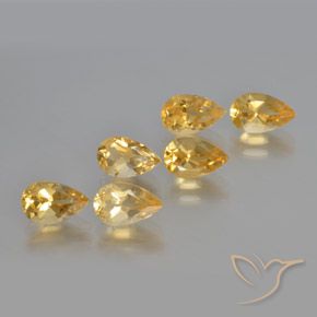 Shop natural 5.18ct ゴールド シトリン gems, 洋梨の形, from ブラジル at GemSelect. In stock, global shipping!
