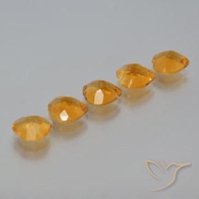 Shop natural 4.92ct ダークオレンジゴールド シトリン gems, 心臓, from ブラジル at GemSelect. In stock, global shipping!