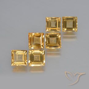 Shop natural 6.59ct ゴールド シトリン gems, 四角形, from ブラジル at GemSelect. In stock, global shipping!