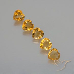 Shop natural 4.97ct ミディアム薄いオレンジゴールド シトリン gems, 心臓, from ブラジル at GemSelect. In stock, global shipping!