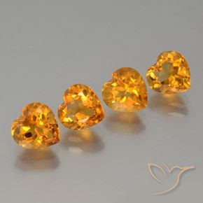Shop natural 4.00ct ゴールド シトリン gems, 心臓, from ブラジル at GemSelect. In stock, global shipping!