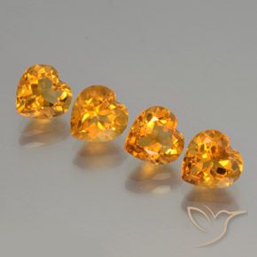 Shop natural 4.00ct ゴールド シトリン gems, 心臓, from ブラジル at GemSelect. In stock, global shipping!