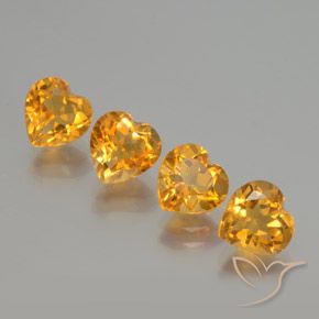 Shop natural 4.37ct オレンジゴールド シトリン gems, 心臓, from ブラジル at GemSelect. In stock, global shipping!