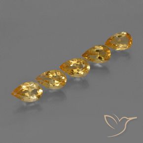 Shop natural 3.56ct ゴールド シトリン gems, 洋梨の形, from ブラジル at GemSelect. In stock, global shipping!