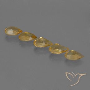 Shop natural 3.56ct ゴールド シトリン gems, 洋梨の形, from ブラジル at GemSelect. In stock, global shipping!