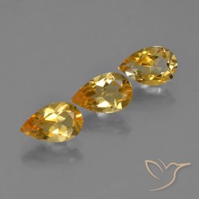 Shop natural 2.25ct 濃いゴールデンオレンジ シトリン gems, 洋梨の形, from ブラジル at GemSelect. In stock, global shipping!
