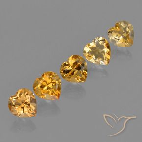 Shop natural 4.51ct 濃いオレンジゴールド シトリン gems, 心臓, from ブラジル at GemSelect. In stock, global shipping!