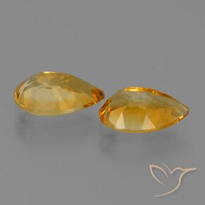Shop natural 2.30ct 濃いオレンジゴールド シトリン gems, 洋梨の形, from ブラジル at GemSelect. In stock, global shipping!