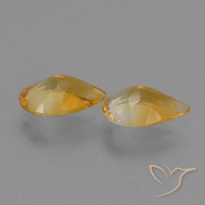 Shop natural 1.90ct 濃いオレンジゴールド シトリン gems, 洋梨の形, from ブラジル at GemSelect. In stock, global shipping!