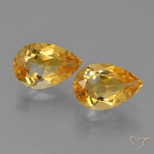 Shop natural 2.33ct ダークオレンジゴールド シトリン gems, 洋梨の形, from ブラジル at GemSelect. In stock, global shipping!