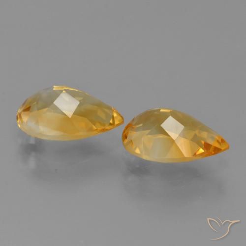 Shop natural 2.33ct ダークオレンジゴールド シトリン gems, 洋梨の形, from ブラジル at GemSelect. In stock, global shipping!
