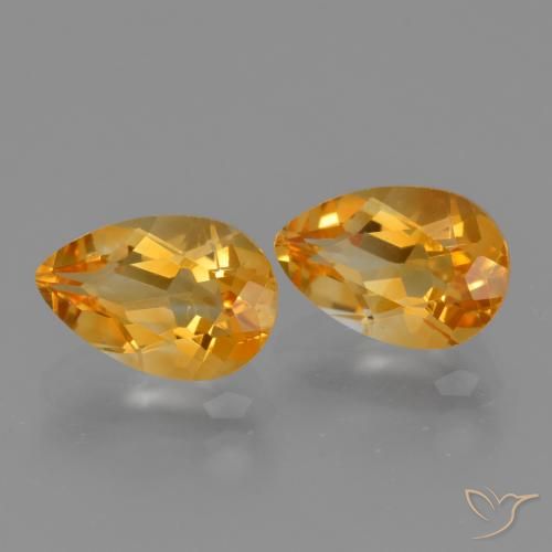 Shop natural 2.45ct ダークオレンジゴールド シトリン gems, 洋梨の形, from ブラジル at GemSelect. In stock, global shipping!