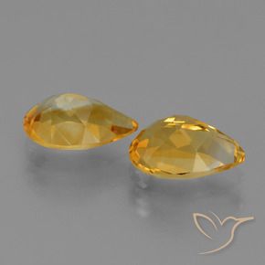 Shop natural 2.32ct 濃いオレンジゴールド シトリン gems, 洋梨の形, from ブラジル at GemSelect. In stock, global shipping!