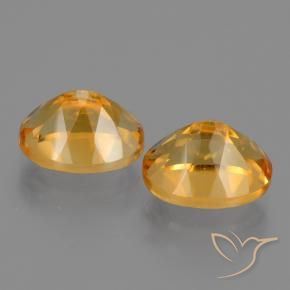 Shop natural 5.86ct ダークオレンジゴールド シトリン gems, 楕円形, from ブラジル at GemSelect. In stock, global shipping!
