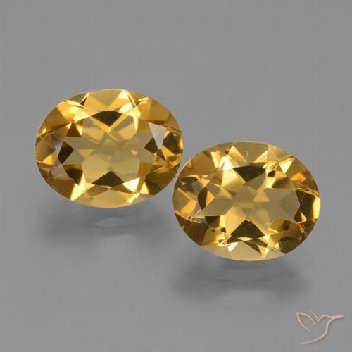 Shop natural 4.40ct 濃いゴールド シトリン gems, 楕円形, from ブラジル at GemSelect. In stock, global shipping!