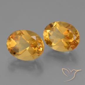 Shop natural 4.94ct ダークオレンジゴールド シトリン gems, 楕円形, from ブラジル at GemSelect. In stock, global shipping!