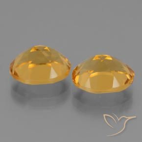 Shop natural 4.94ct ダークオレンジゴールド シトリン gems, 楕円形, from ブラジル at GemSelect. In stock, global shipping!