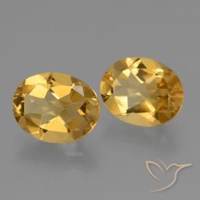 Shop natural 4.29ct 濃いゴールデンオレンジ シトリン gems, 楕円形, from ブラジル at GemSelect. In stock, global shipping!