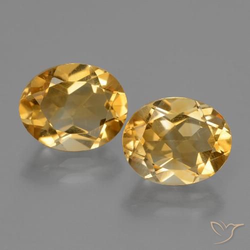 Shop natural 4.81ct ミディアム薄いゴールデン シトリン gems, 楕円形, from ブラジル at GemSelect. In stock, global shipping!