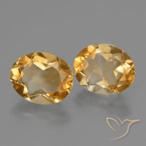 Shop natural 4.81ct ミディアム薄いゴールデン シトリン gems, 楕円形, from ブラジル at GemSelect. In stock, global shipping!