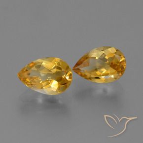 Shop natural 2.08ct 濃いゴールデンオレンジ シトリン gems, 洋梨の形, from ブラジル at GemSelect. In stock, global shipping!