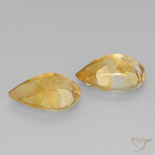 Shop natural 2.34ct ゴールド シトリン gems, 洋梨の形, from ブラジル at GemSelect. In stock, global shipping!