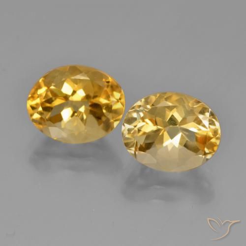 Shop natural 5.34ct ミディアムダークゴールデン シトリン gems, 楕円形, from ブラジル at GemSelect. In stock, global shipping!