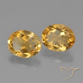Shop natural 4.26ct 濃いゴールデンオレンジ シトリン gems, 楕円形, from ブラジル at GemSelect. In stock, global shipping!