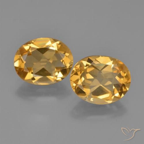 Shop natural 4.02ct 薄いオレンジゴールド シトリン gems, 楕円形, from ブラジル at GemSelect. In stock, global shipping!