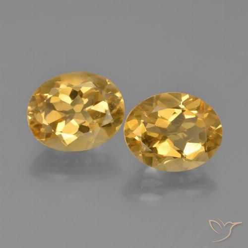 Shop natural 4.55ct 薄いオレンジゴールド シトリン gems, 楕円形, from ブラジル at GemSelect. In stock, global shipping!