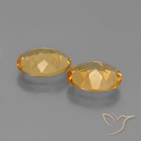 Shop natural 3.87ct 薄いオレンジゴールド シトリン gems, 楕円形, from ブラジル at GemSelect. In stock, global shipping!