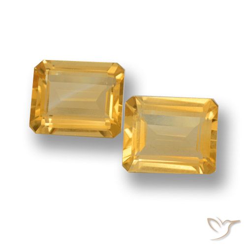 Shop natural 7.53ct ゴールド シトリン gems, 八角形 / エメラルドカット, from ブラジル at GemSelect. In stock, global shipping!