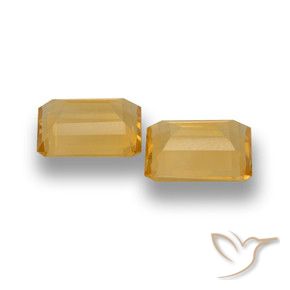 Shop natural 7.53ct ゴールド シトリン gems, 八角形 / エメラルドカット, from ブラジル at GemSelect. In stock, global shipping!