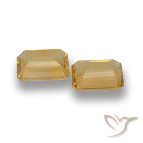 Shop natural 7.24ct ミディアム薄いオレンジゴールド シトリン gems, 八角形 / エメラルドカット, from ブラジル at GemSelect. In stock, global shipping!