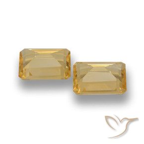Shop natural 6.77ct ミディアムゴールド シトリン gems, 八角形 / エメラルドカット, from ブラジル at GemSelect. In stock, global shipping!