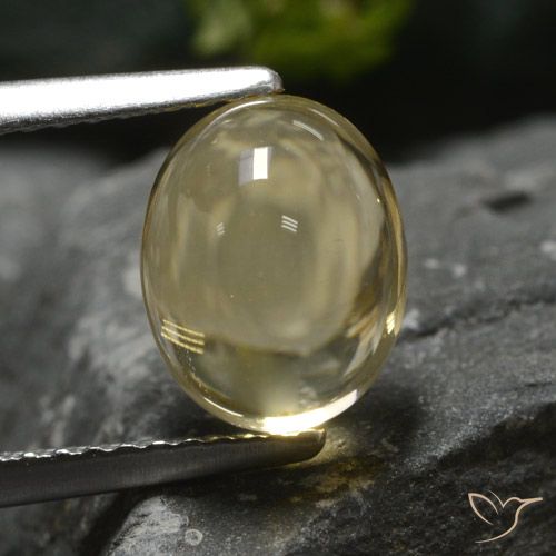 2.40ct 天然 アーシーイエロー シトリン, 楕円形, 透明