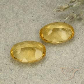 Shop natural 8.15ct ミディアムゴールデン シトリン gems, 楕円形, from ブラジル at GemSelect. In stock, global shipping!